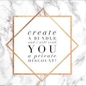 Bundle and make a reasonable offer or I will send you one an offer! Thank you!!